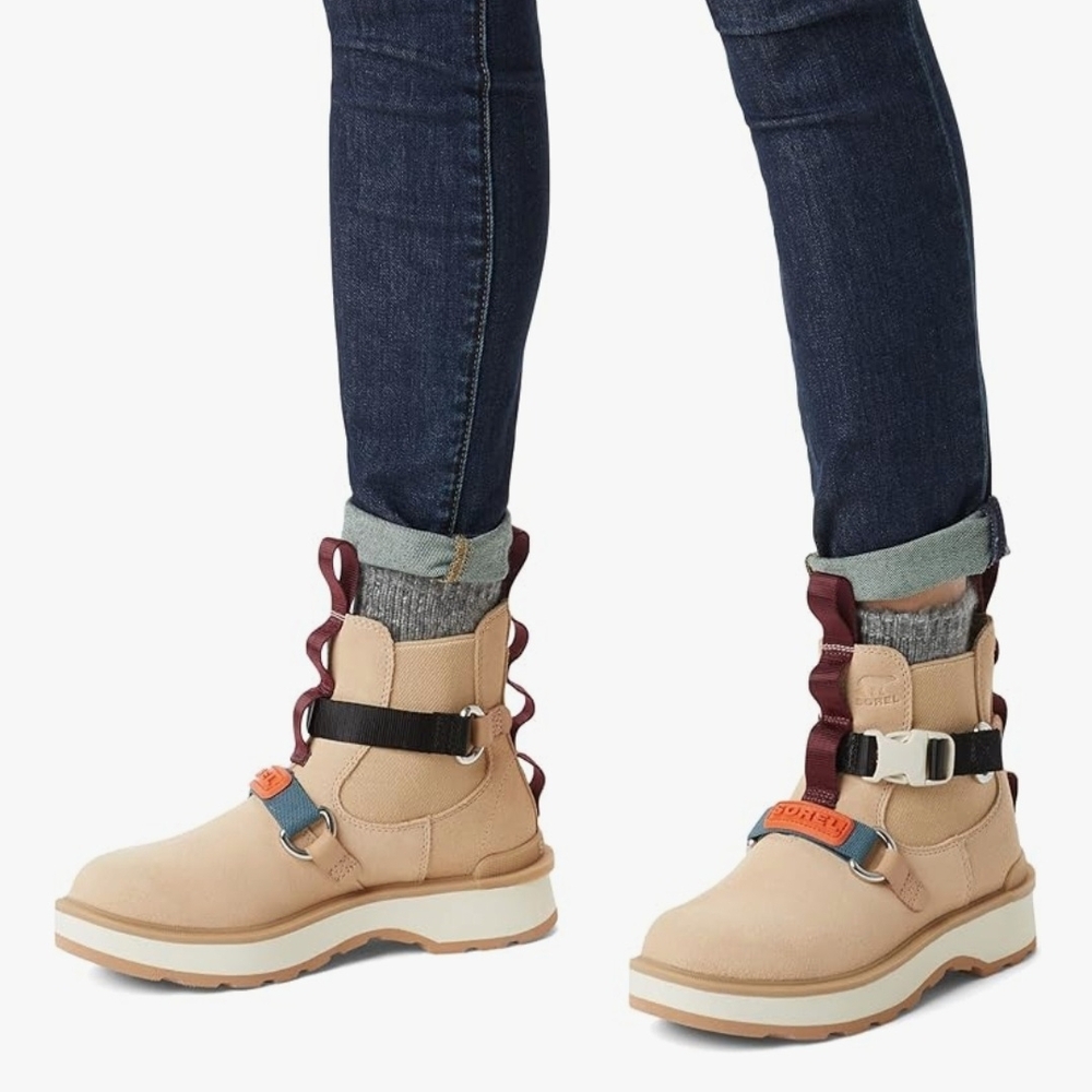 SOREL Womens Hi-Line Chelsea Boots US 9. New.
